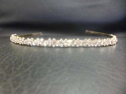 Sparkling Swarovski Crystal & Rhinestone Silver Tiara