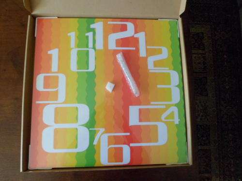 Timeless Decor : Modern Wall Clock 50 x 50 Cm (SHIPPING COSTS R120)