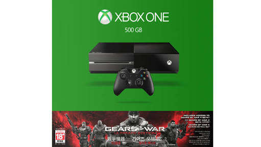 Xbox One 500GB Gears of War Ultimate Edition Console Bundle -  Wireless Controller, Chat Headset
