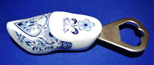 Wooden Clog " Holland" Bottle opener