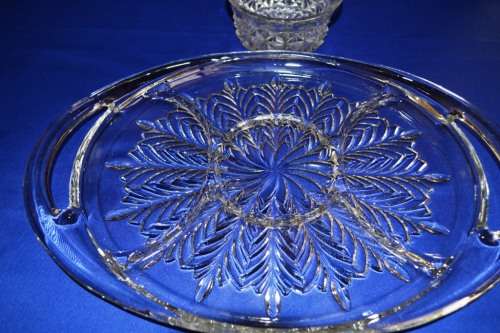 Glass Serving Dishes - Three Pieces