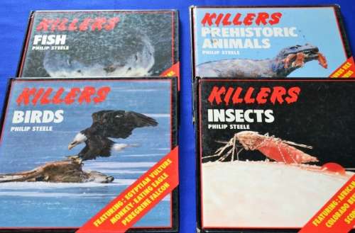 Children's Educational Books x 4 - "Killers" Series