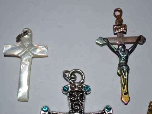Vintage Necklace Pendants - Four Pieces