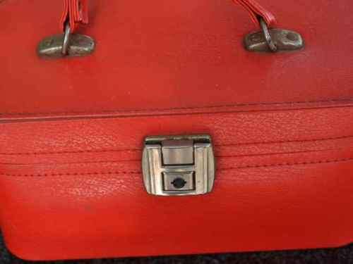 Retro Red Vanity Case