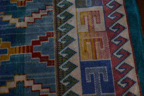 2 X Rugs  (Possibly silk)
