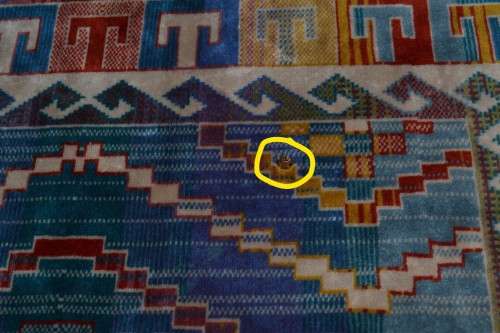 2 X Rugs  (Possibly silk)