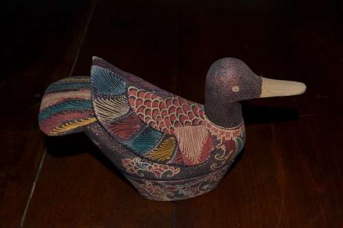 Vintage Country Style Duck ornament