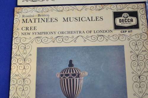 Classical Music Seven single Vinyl Records x 4