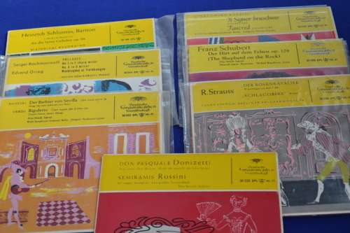 Classical Music Vintage Seven Single vinyl Records VGC - x7