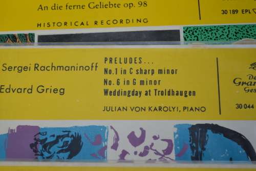 Classical Music Vintage Seven Single vinyl Records VGC - x7