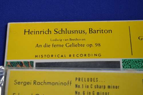 Classical Music Vintage Seven Single vinyl Records VGC - x7