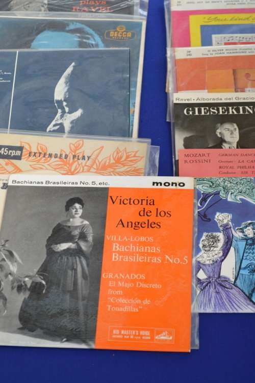Vintage Classical Music Seven Single Vinyl Records VGC x 10