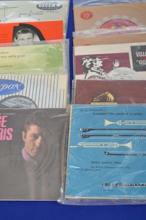 Vintage classical Music Seven Single Vinyl Records VGC x 10