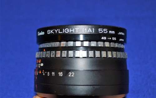 Meyer Optik and Dejur Camera Lenses in Cases
