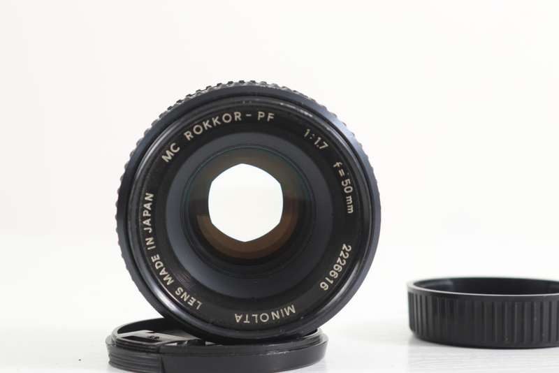 Minolta 50mm F/1.7 Rokkor X MD Mount Manual Focus Camera Lens