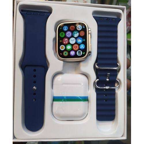 3 in 1 Smart Watch + Health Fitness + Earphones
