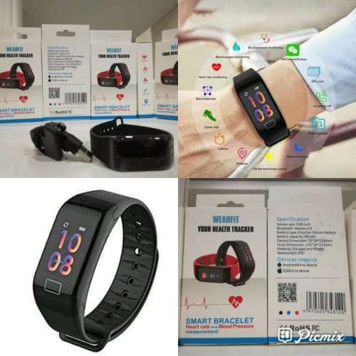 F1 Wearfit Health Monitor Tracker Watch
