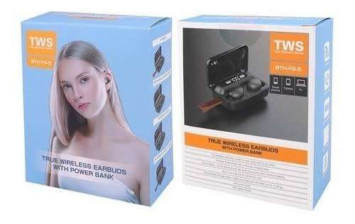 Earbuds Earphones with built-in Power Bank