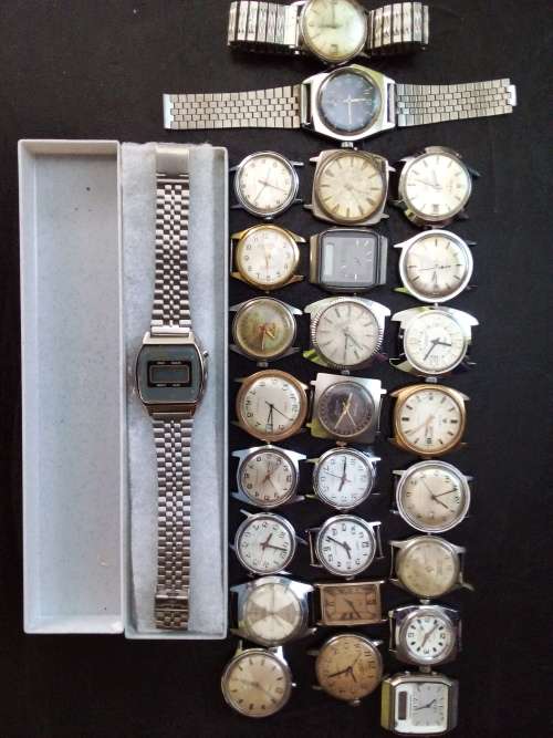 vintage mens watch lot