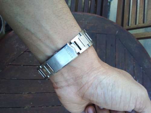 Bulova led vintage watch