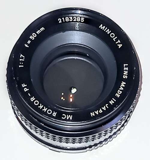 Minolta MC Rokkor-PF 50mm 1.7 Working Condition