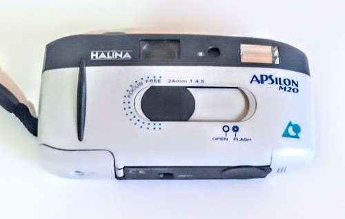 Halina APSilon M20 Film Camera. Uses IX240 Film Only