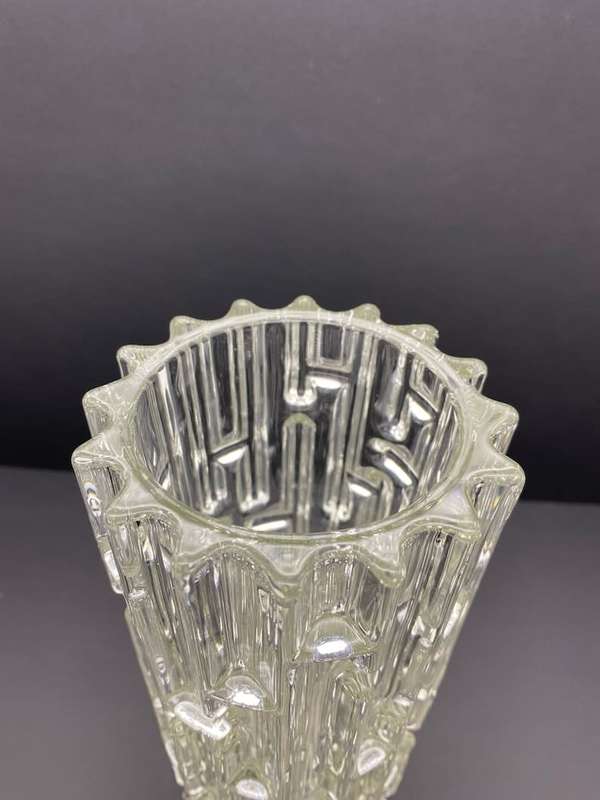 Art Glass. Mid-Century Czech Glass Vase by Frantisek Vizner, 1960s