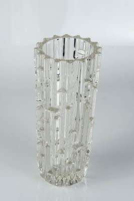 Art Glass. Mid-Century Czech Glass Vase by Frantisek Vizner, 1960s