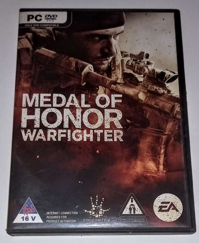 2012. Medal Of Honor Warfighter. PC DVD 2 Disc Pack