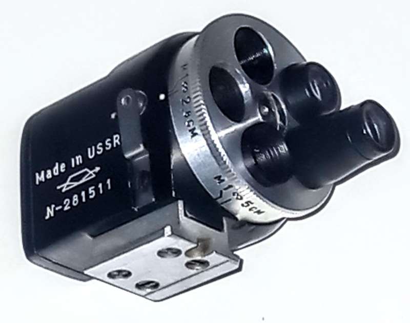 Zorki Viewfinder Turret Universal Revolving Russian USSR  KMZ
