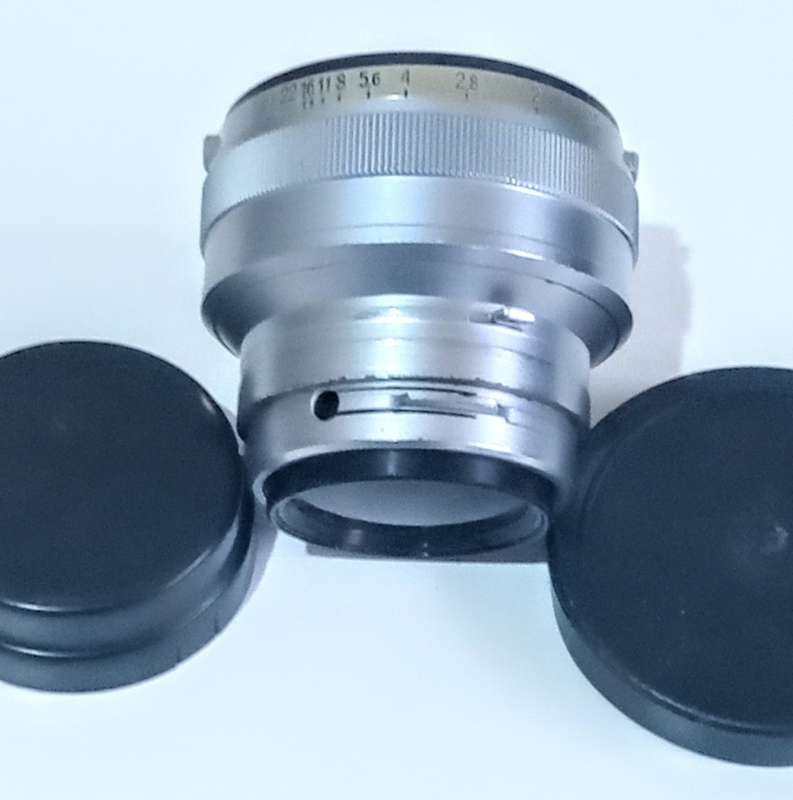 Zorki USSR 3k 5cm f1.5 Red P Lens