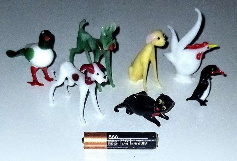Artisan Glass Animal Collection