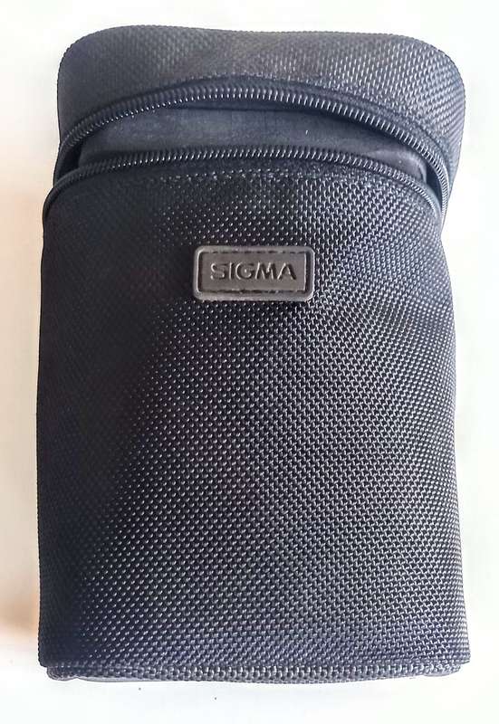 Sigma Softshell Padded Lens Holder. 15cm Tall x 11cm Diameter