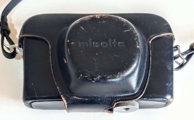 Minolta Leather Camera Holder
