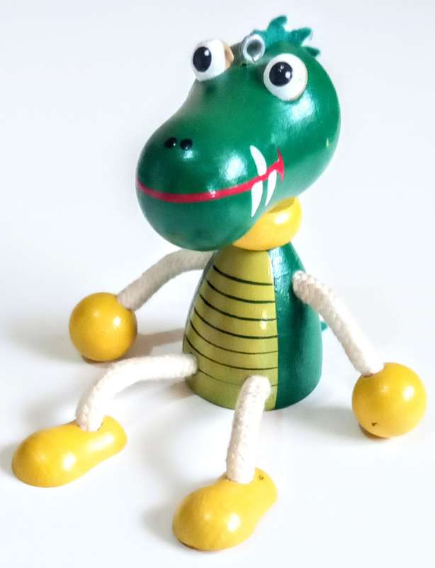 Beautiful Bouncies from Bohemia Figurine. Made in Germany. 10cm Tall wooden body