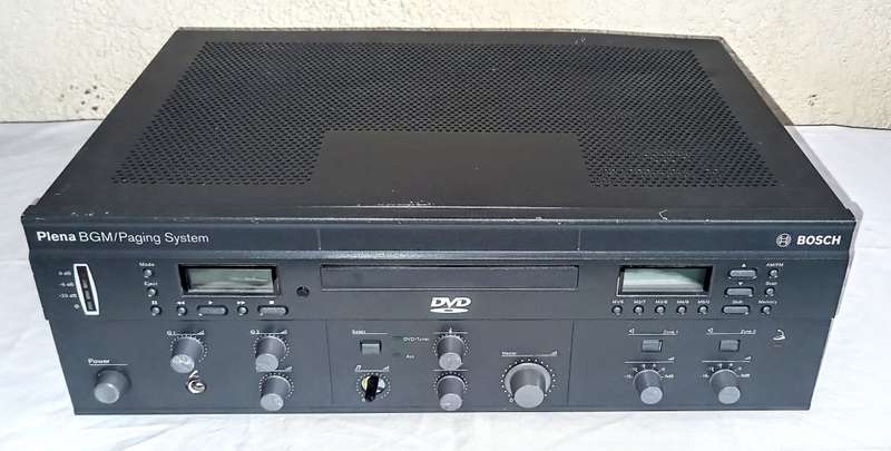 Bosch Plena Background Music Player and Paging System / PA System  In working condition.