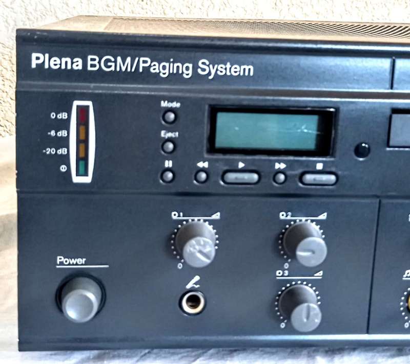 Bosch Plena Background Music Player and Paging System / PA System  In working condition.