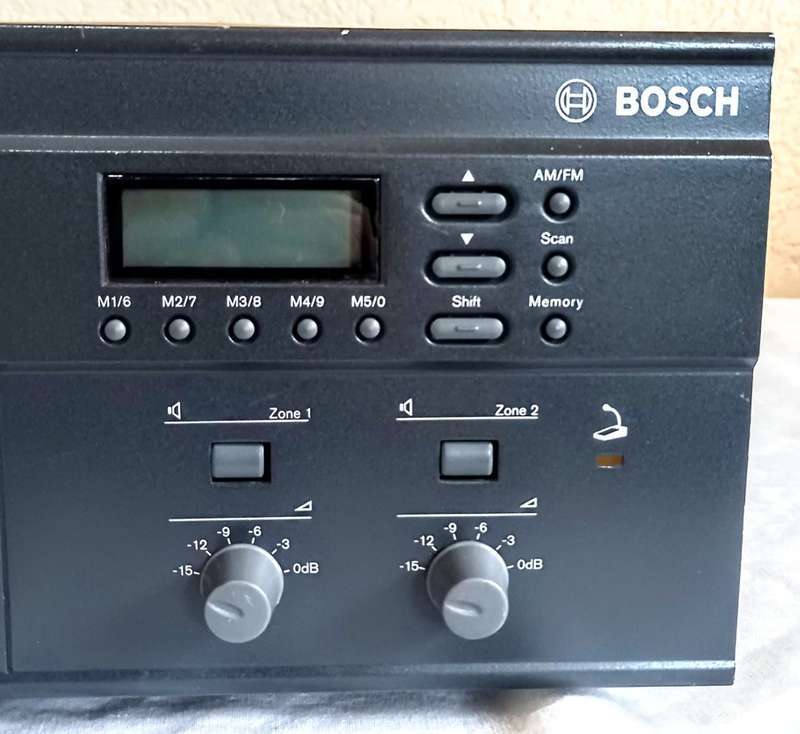Bosch Plena Background Music Player and Paging System / PA System  In working condition.
