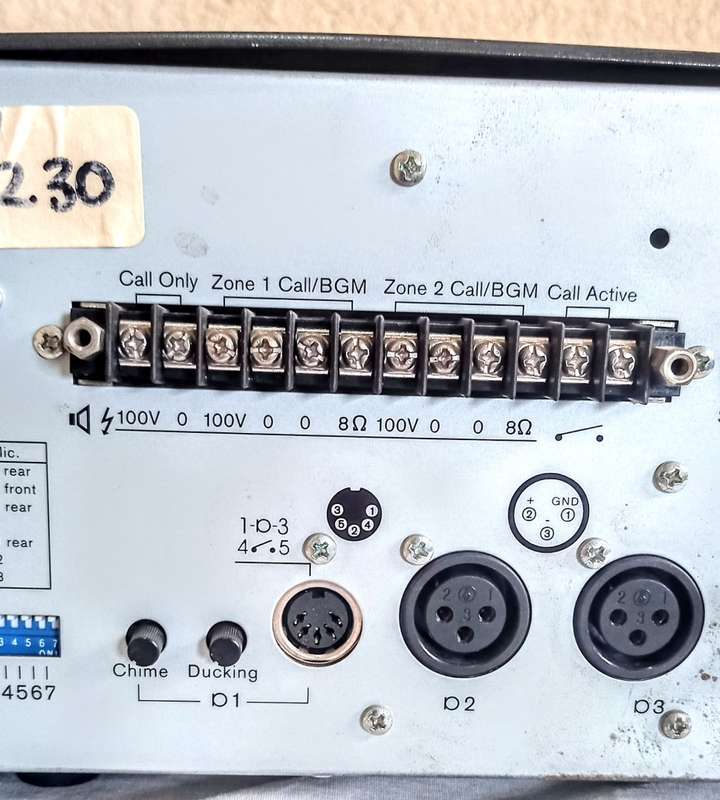 Bosch Plena Background Music Player and Paging System / PA System  In working condition.