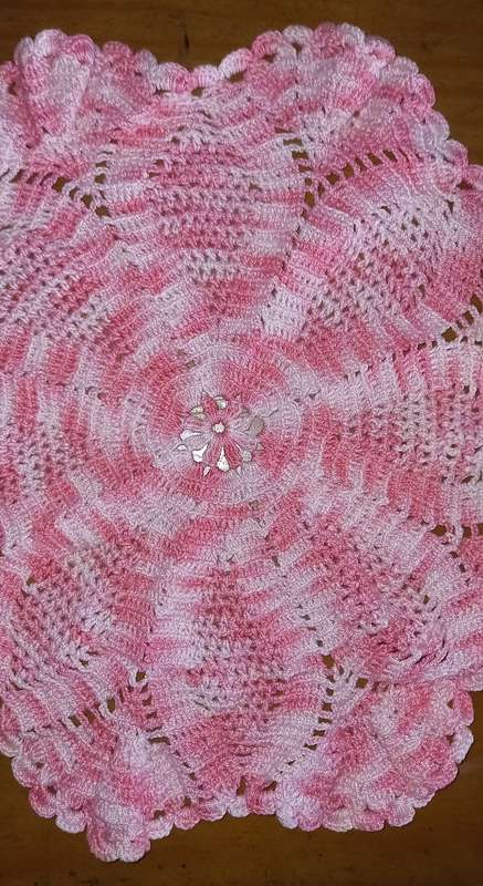Crochet cloth thick 40cm Diameter