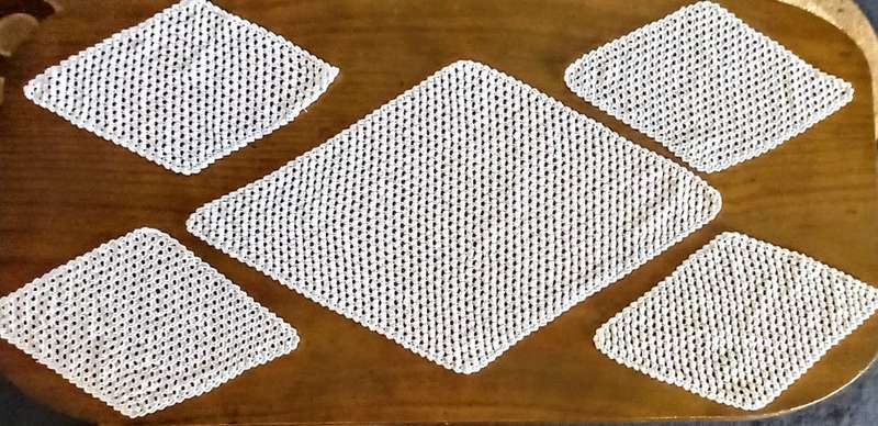 Crochet cloth set
