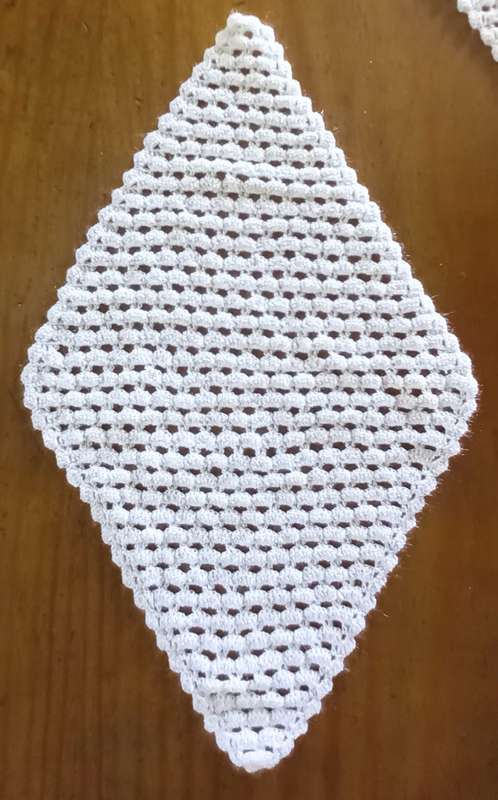 Crochet cloth set