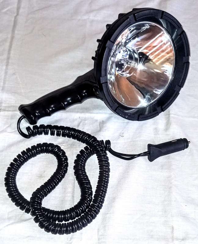 Coleman Portable Halogen Spotlight 12 Volt in Working Condition