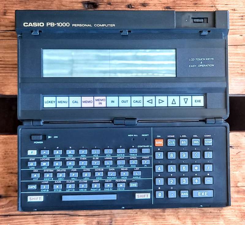 Casio PB-1000 Personal Computer in Working Condition