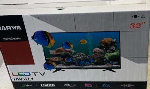 Harwa (HW32L1) 32" LED TV With Remote - Brand New - Stock On Hand