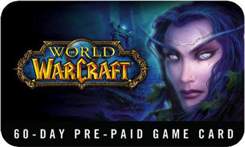 World of Warcraft 60 Day Pre Paid Game Card [EU] (Digital Code Delivery Via Email)