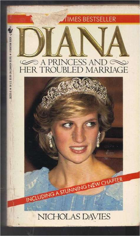 Diana - Nicholas Davies - Best seller - Princess Diana - 1993 - incl new chapter