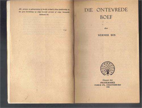 afrikaanse boeke - perde wedrenne - avontuur kaptein Bosluis van Wyk