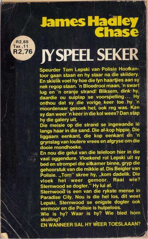 afrikaanse boeke - avontuur - misdaad