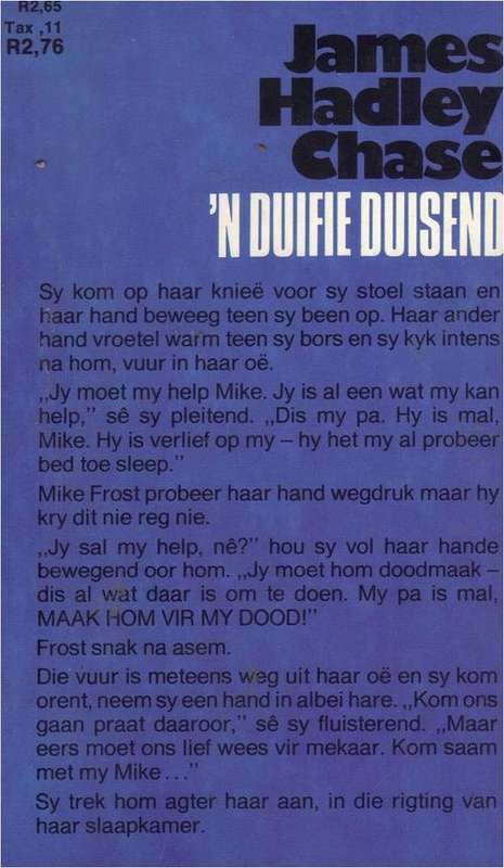 afrikaanse boeke - avontuur misdaad 